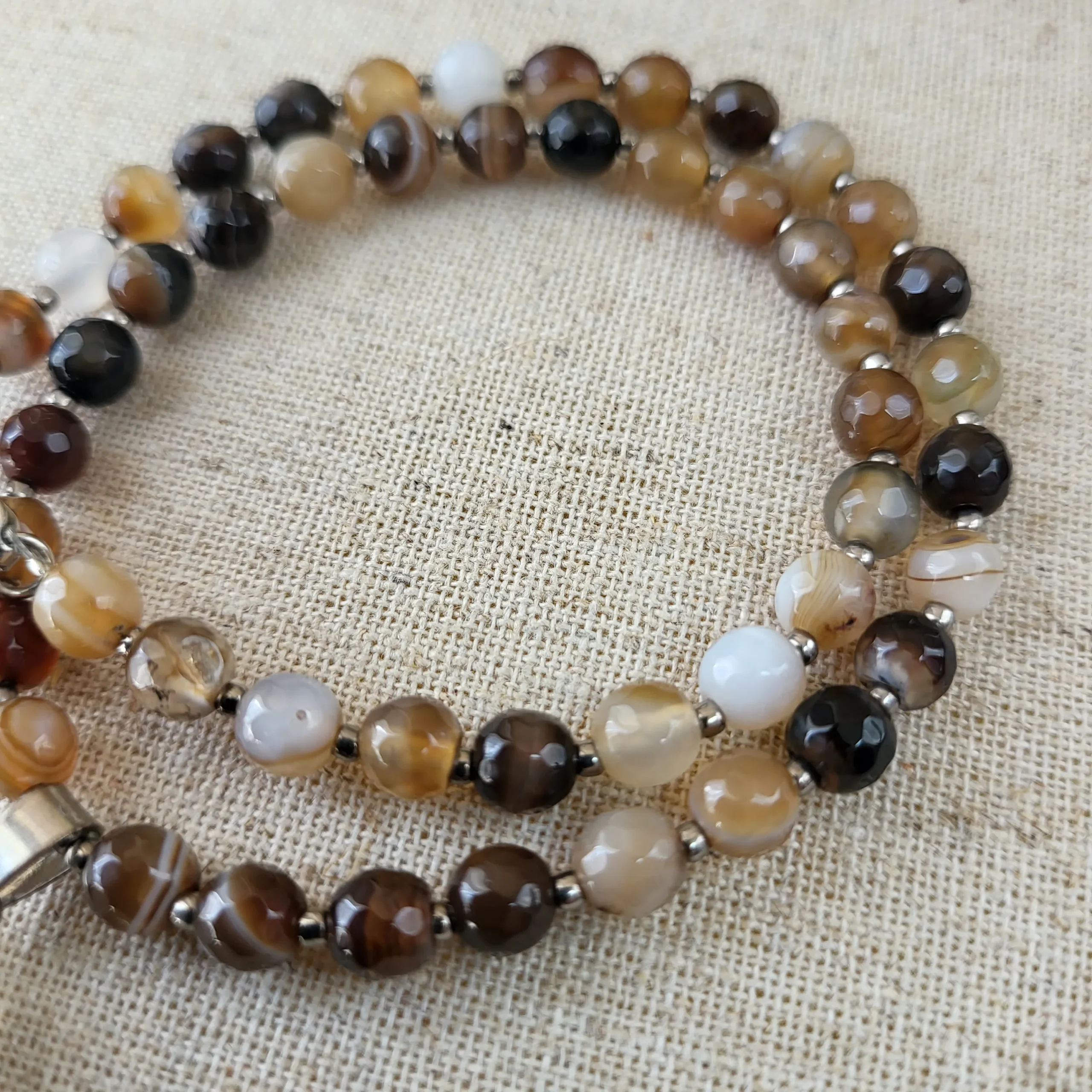 brown agate necklace with pendant (6) xnc brown agate necklace with pendant (6) xnc