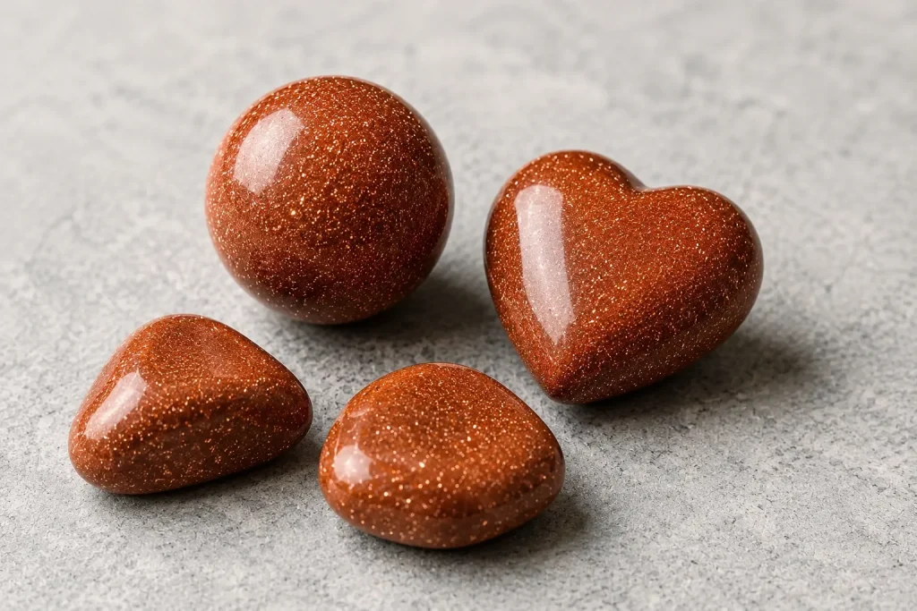 glistening goldstone collection