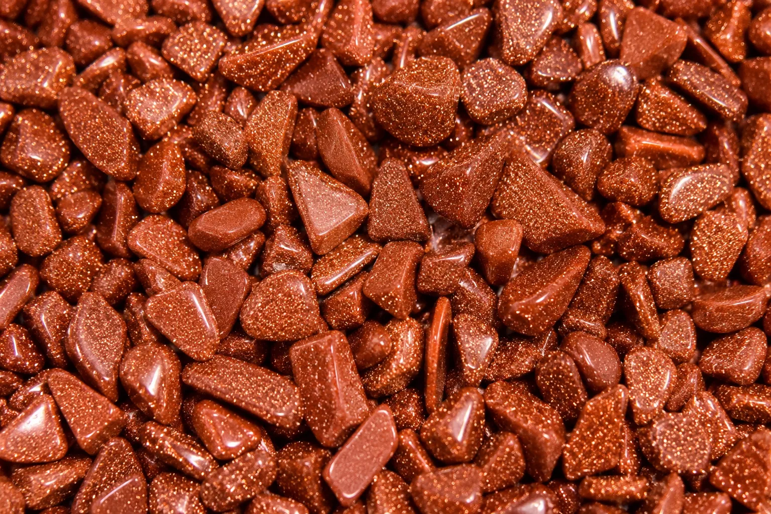 glittering copper stone mosaic