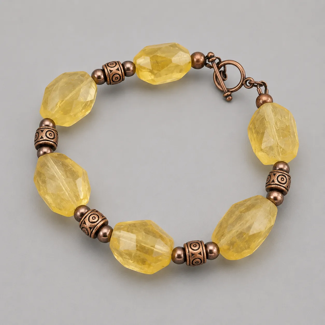 golden harvest – citrine bracelet golden harvest – citrine bracelet
