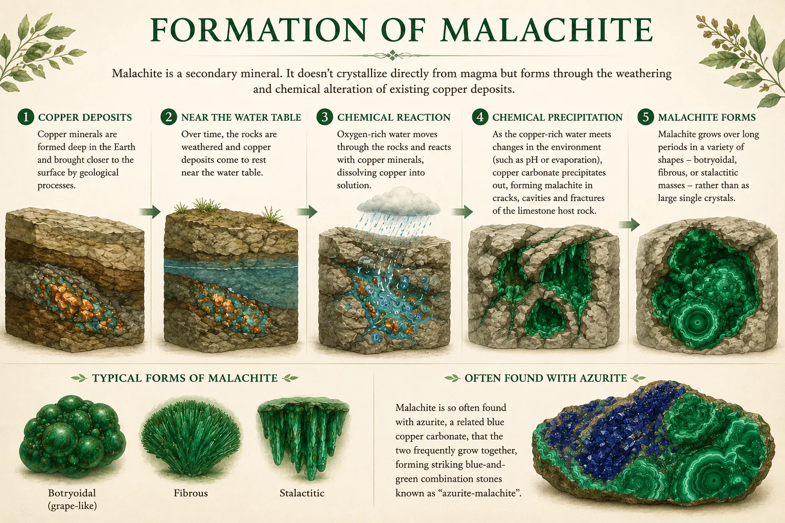 Malachite malachite formation a geological journey xnc