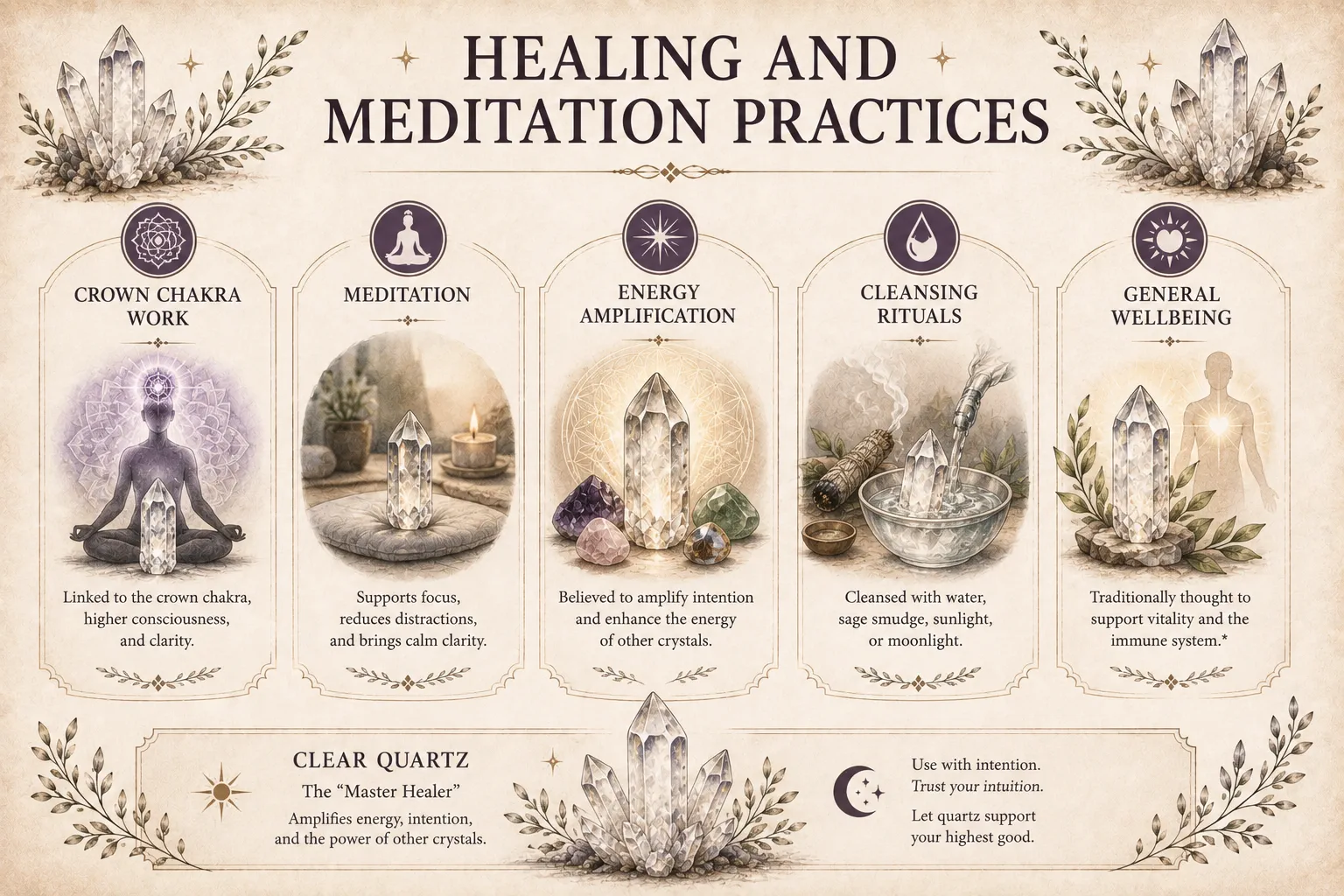 Quartz quartz healing and meditation practices xnc