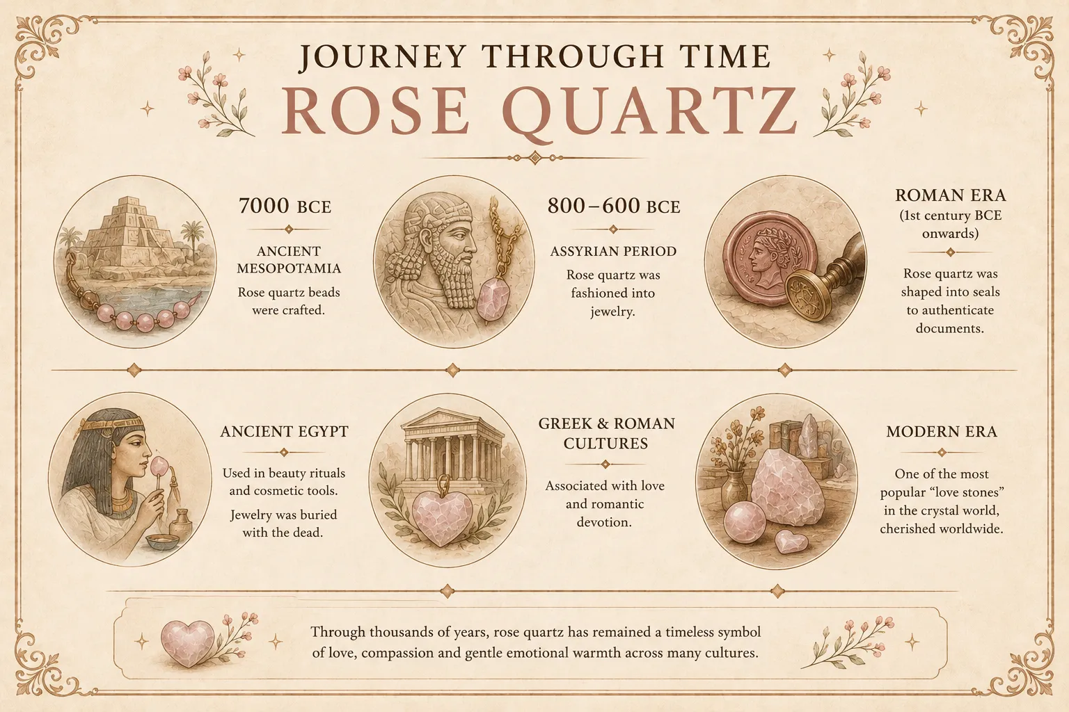 rose quartz through time rose quartz through time