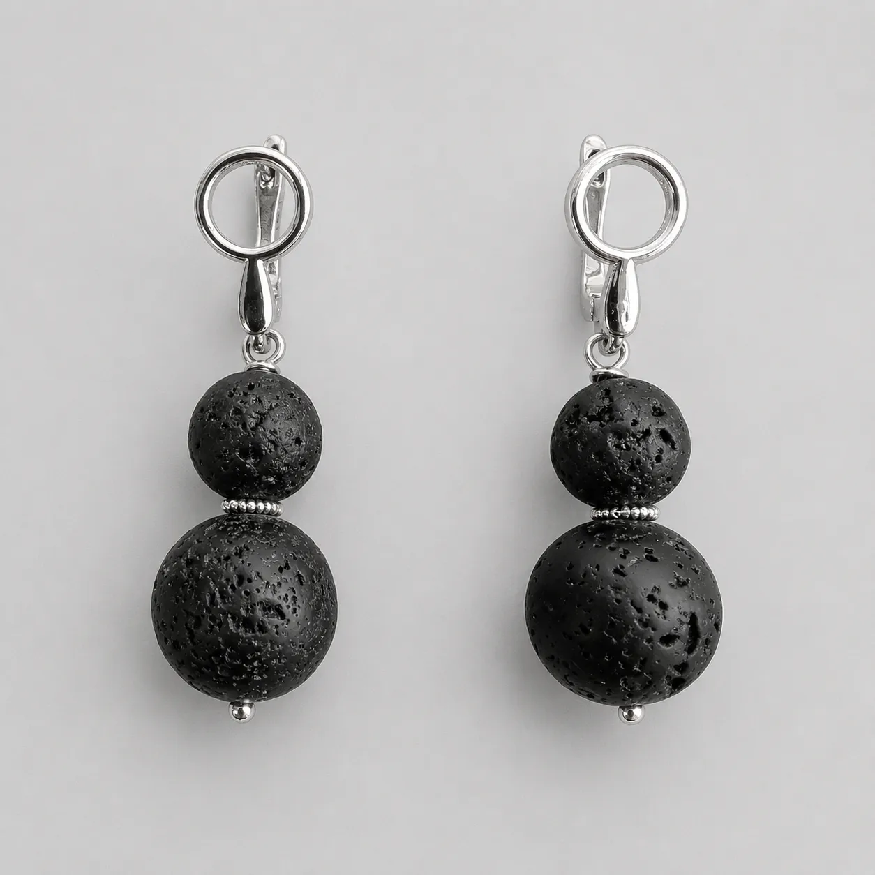 black earth – lava stone drop earrings (5) xnc black earth – lava stone drop earrings (5) xnc