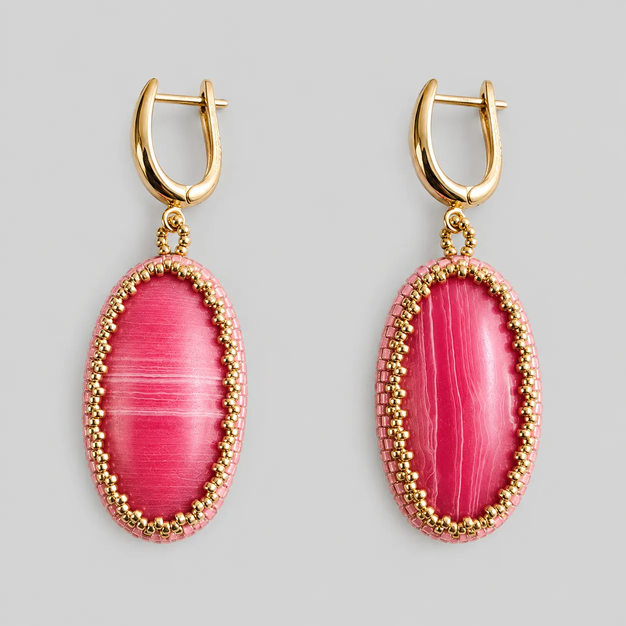 coral pink rhodochrosite earrings (3) xnc coral pink rhodochrosite earrings (3) xnc