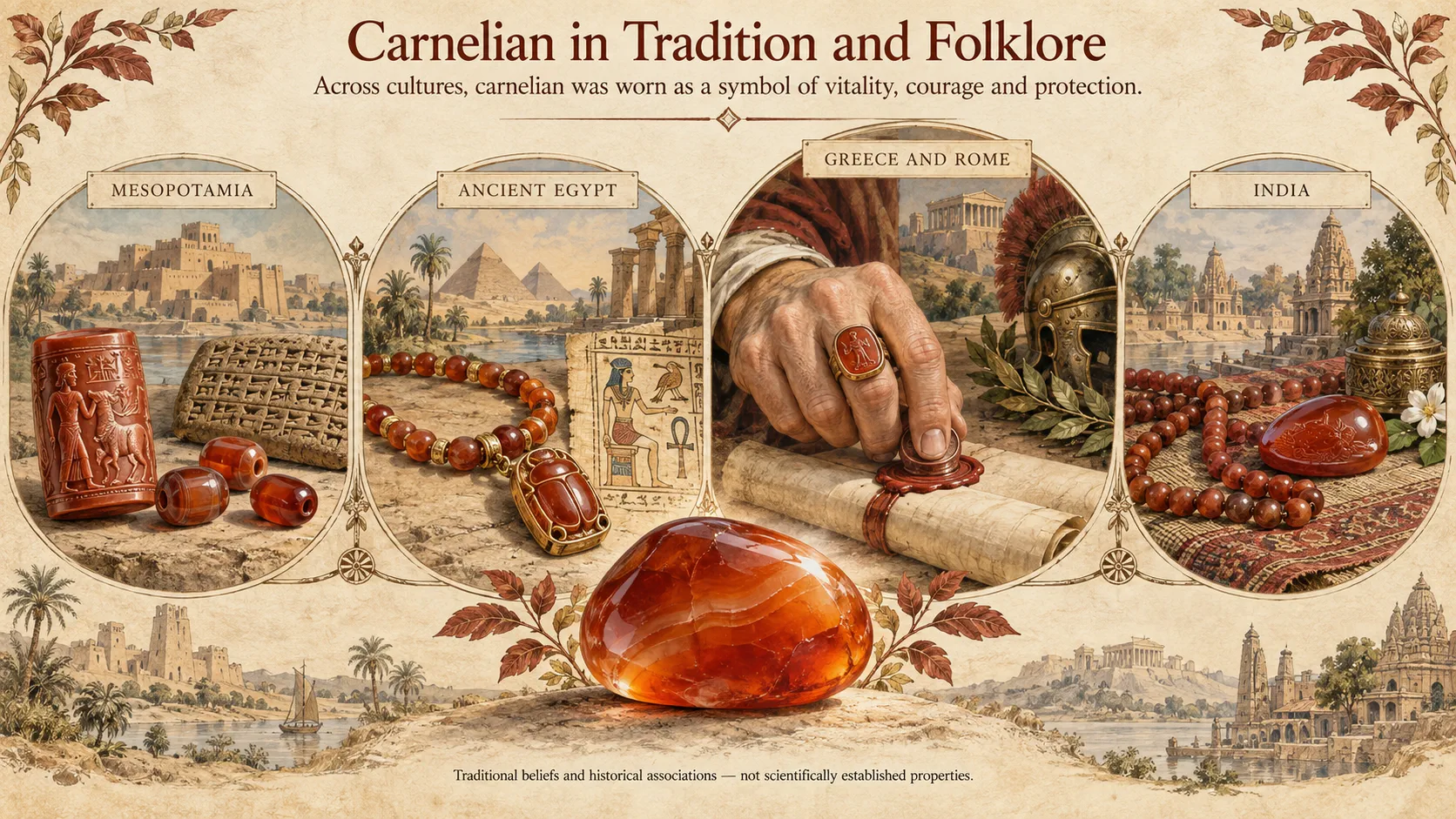 Carnelian carnelian across ancient cultures xnc