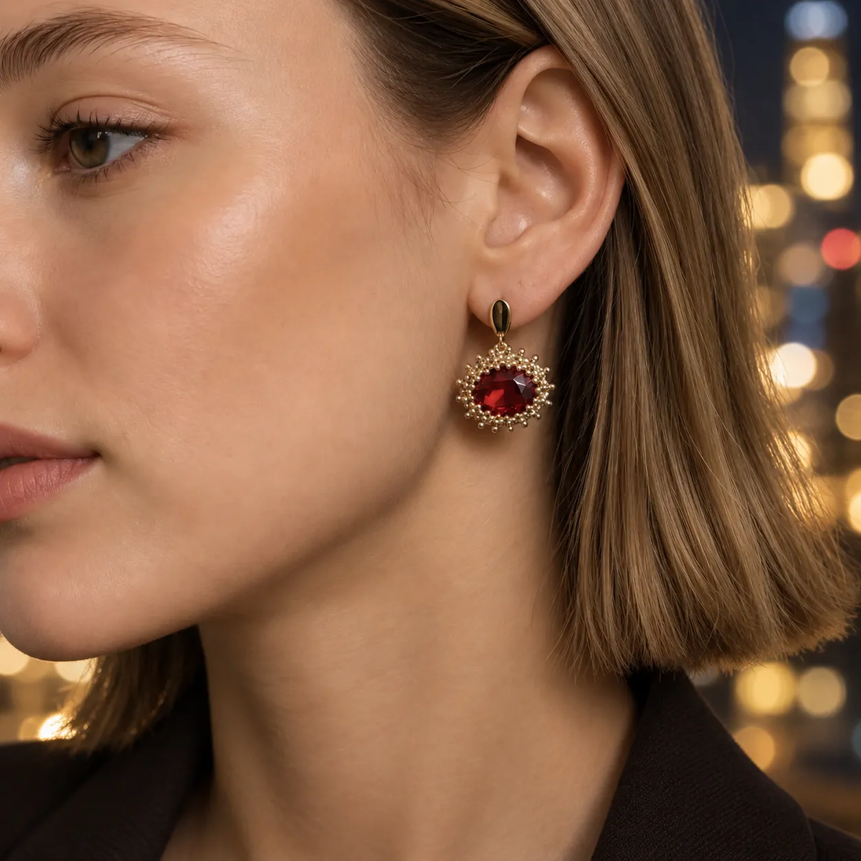 ruby spell – scarlet red faceted glass beaded earrings (2) xnc ruby spell – scarlet red faceted glass beaded earrings (2) xnc