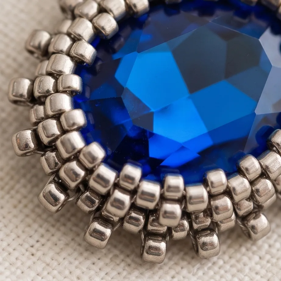 vision – blue faceted glass beaded earrings (4) xnc vision – blue faceted glass beaded earrings (4) xnc